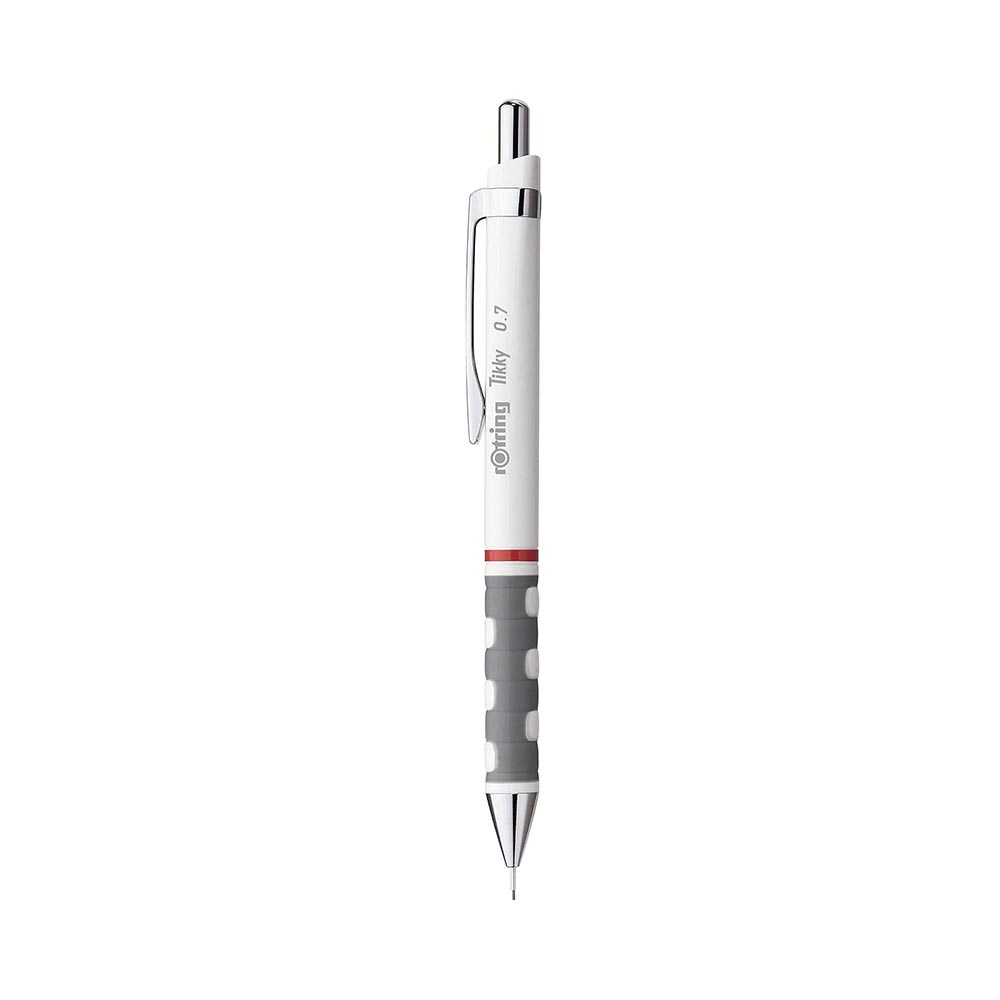 Rotring_0008_Rotring Beyaz 0.7 Rotring Tikky Versatil Uçlu Kalem Beyaz - Görsel 1