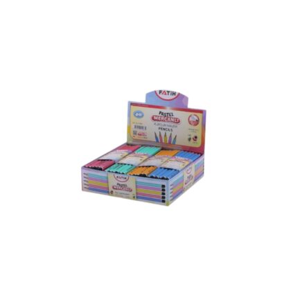 Fatih Mercanlı Pastel Köşeli 12060 Kurşun Kalem 1 Gross (144 Adet)