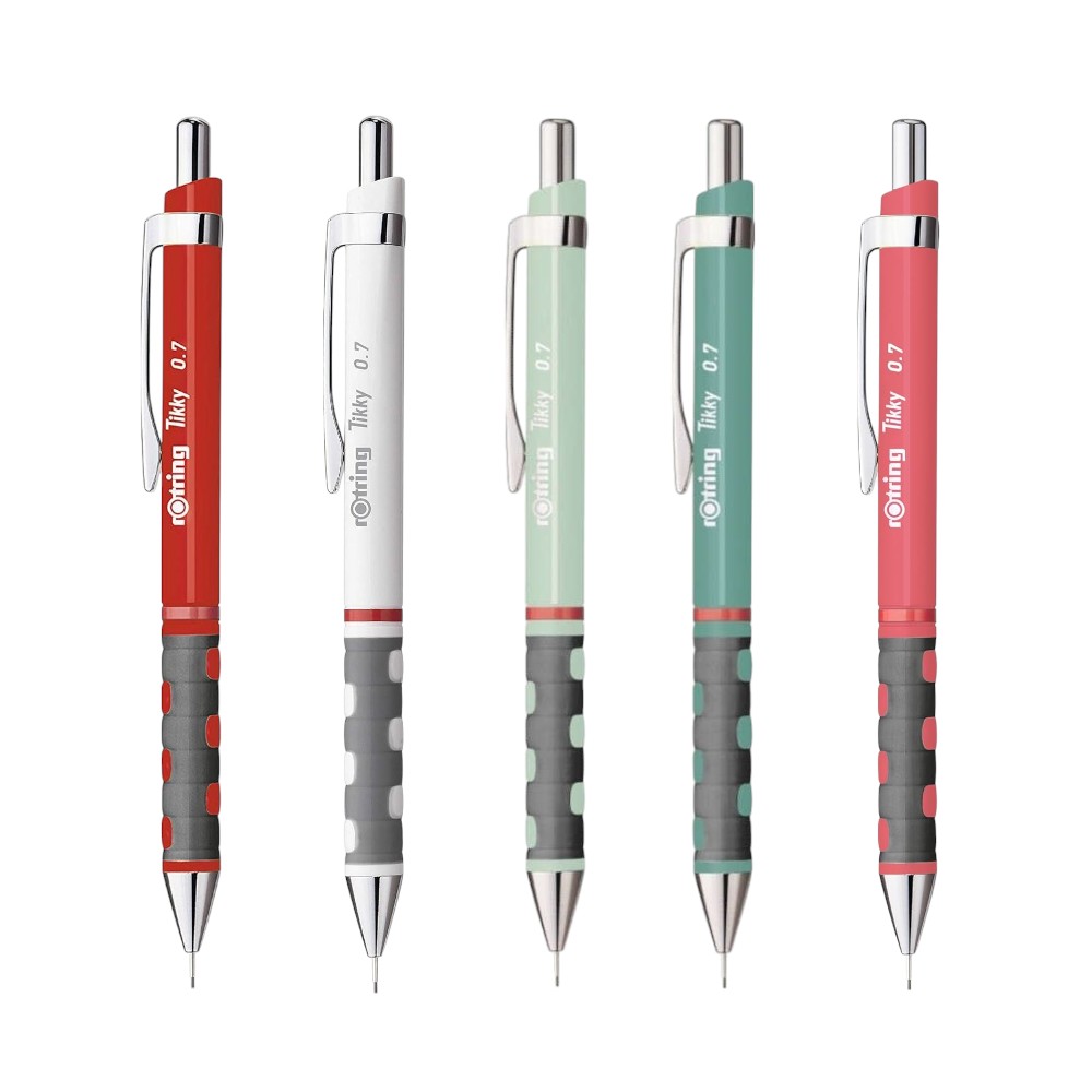 Rotring 12345-Photoroom (5) Rotring Tikky 0.7 Uçlu Kalem 5 Adet - Görsel 1